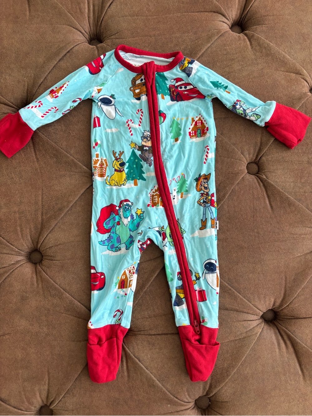 EXC! Little Sleepies Disney Pixar Christmas Village Zippy Newborn